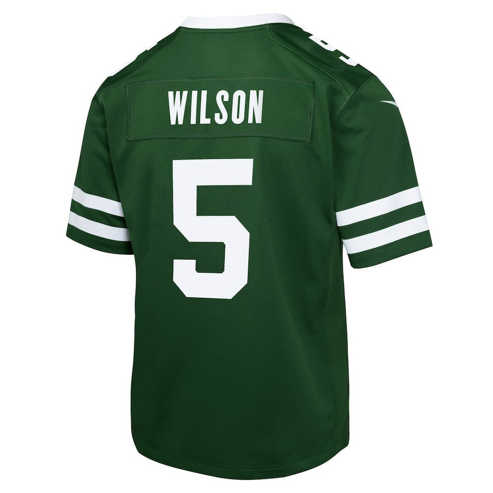 Garrett Wilson New York Jets Youth Game Jersey - Green - Nike
