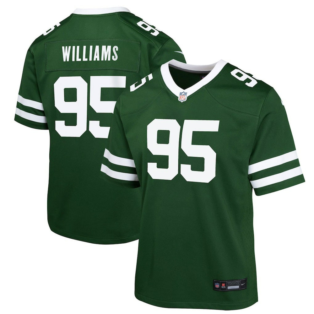 Quinnen Williams New York Jets Youth Game Jersey - Green - Nike
