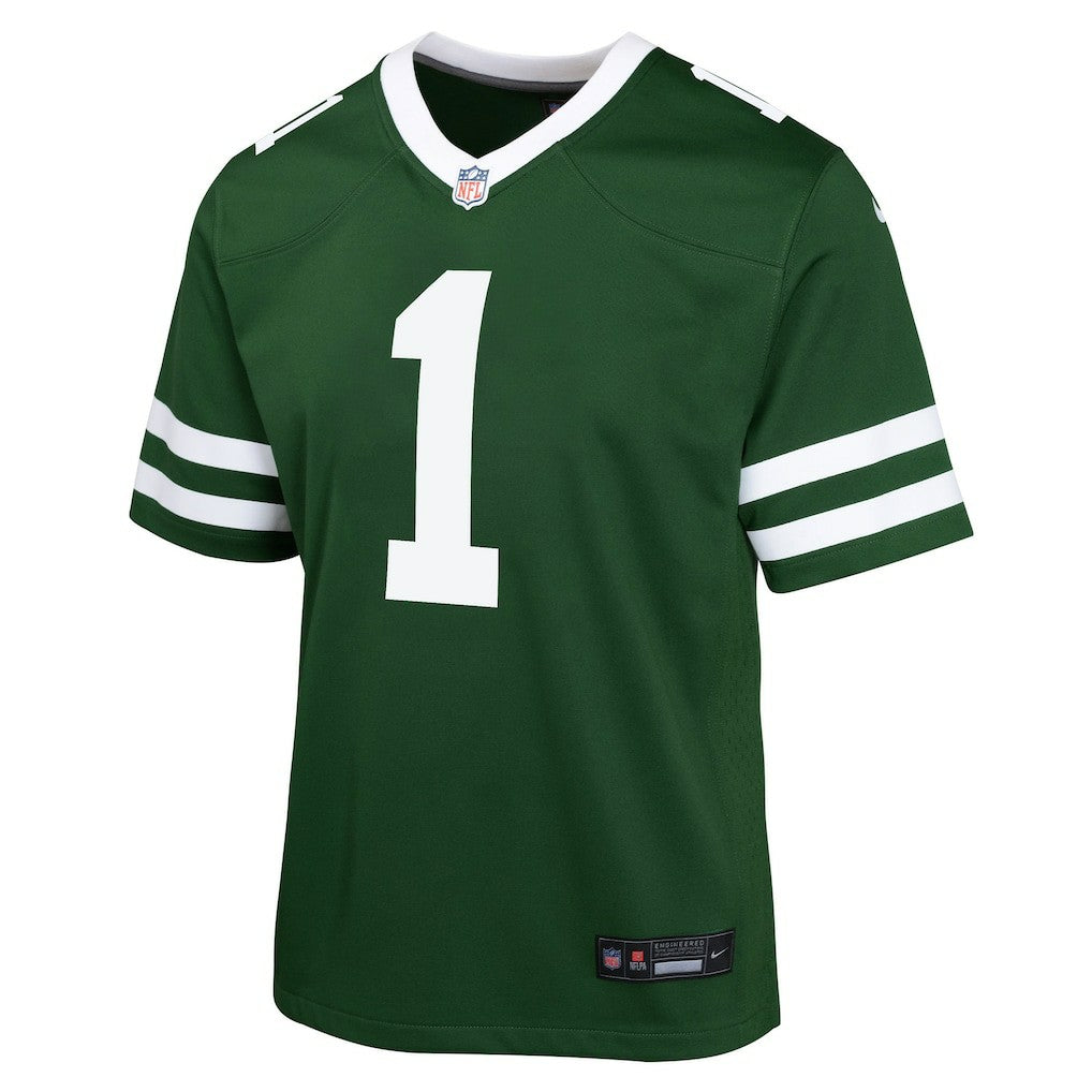 Ahmad Sauce Gardner New York Jets Youth Game Jersey - Green - Nike