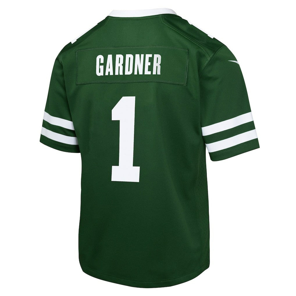Ahmad Sauce Gardner New York Jets Youth Game Jersey - Green - Nike