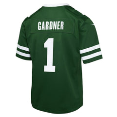 Ahmad Sauce Gardner New York Jets Youth Game Jersey - Green - Nike