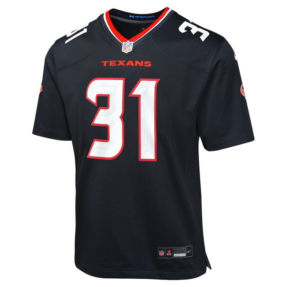 Dameon Pierce Houston Texans Youth Game Jersey - Navy - Nike