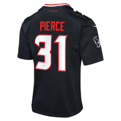 Dameon Pierce Houston Texans Youth Game Jersey - Navy - Nike