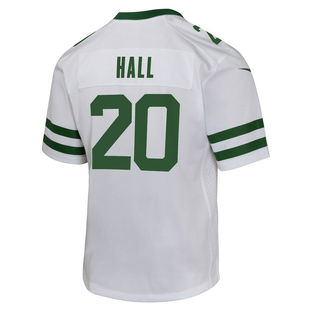 Breece Hall New York Jets Youth Game Jersey - White - Nike