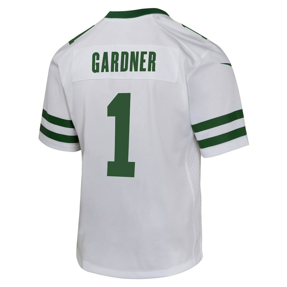 Ahmad Sauce Gardner New York Jets Youth Game Jersey - White - Nike