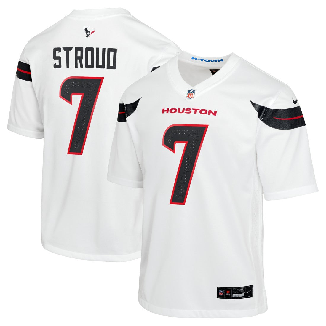 C.J. Stroud Houston Texans Youth Game Jersey - White - Nike