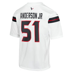 Will Anderson Jr. Houston Texans Youth Game Jersey - White - Nike