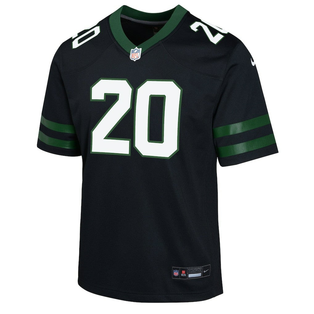 Breece Hall New York Jets Youth Game Jersey - Black - Nike