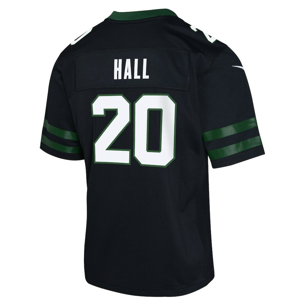 Breece Hall New York Jets Youth Game Jersey - Black - Nike