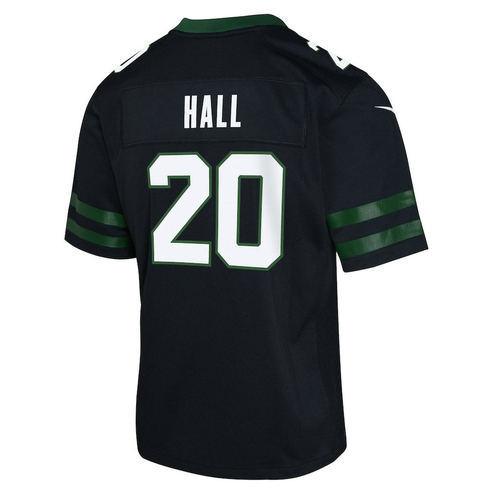 Breece Hall New York Jets Youth Game Jersey - Black - Nike