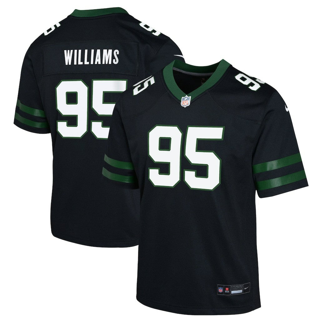 Quinnen Williams New York Jets Youth Game Jersey - Black - Nike