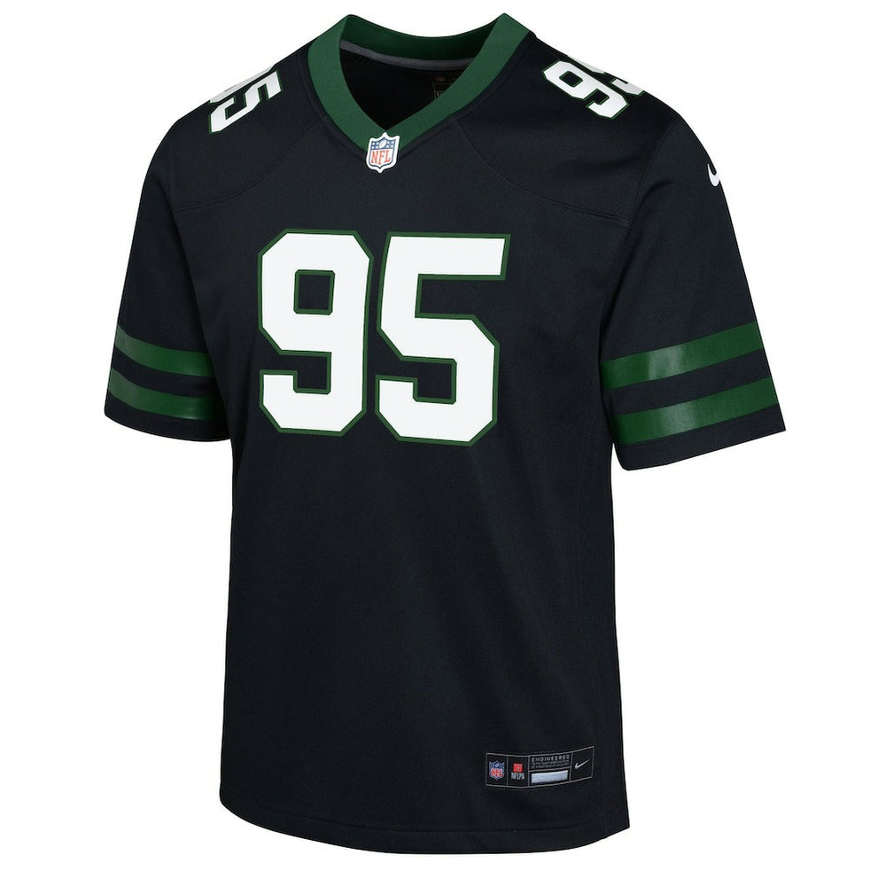 Quinnen Williams New York Jets Youth Game Jersey - Black - Nike