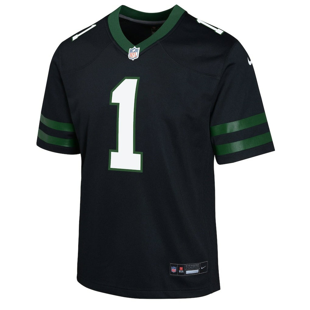 Ahmad Sauce Gardner New York Jets Youth Game Jersey - Black - Nike