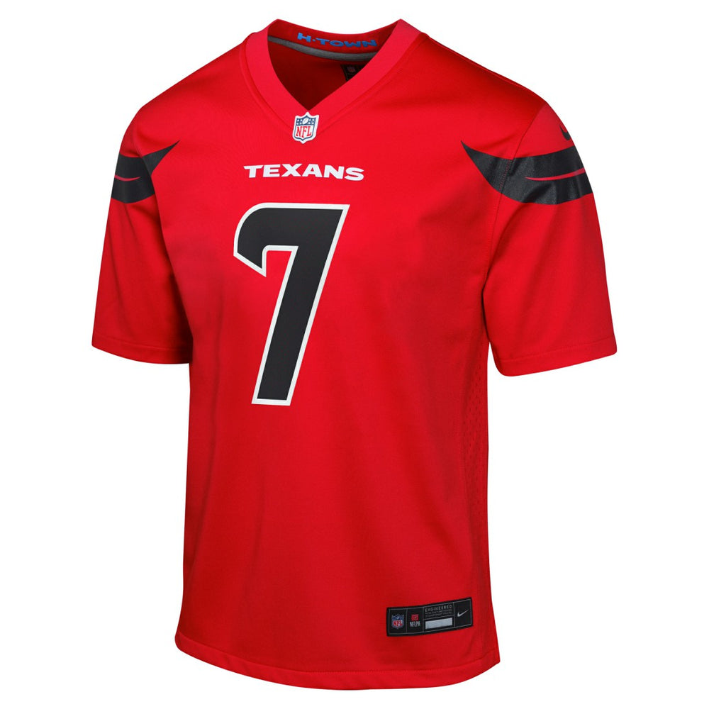 C.J. Stroud Houston Texans Youth Game Jersey - Red - Nike