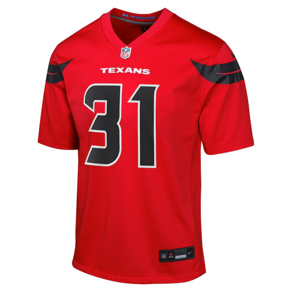 Dameon Pierce Houston Texans Youth Game Jersey - Red - Nike