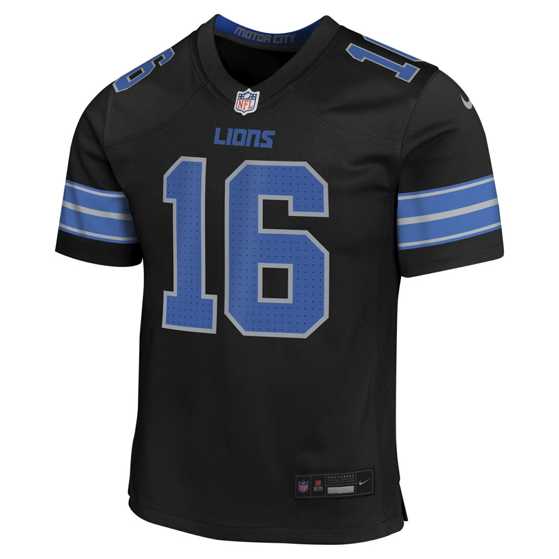 Jared Goff Detroit Lions Youth Game Jersey - Black - Nike