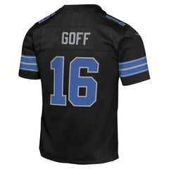 Jared Goff Detroit Lions Youth Game Jersey - Black - Nike