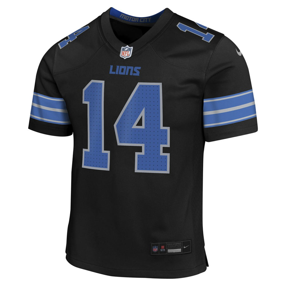Amon-Ra St. Brown Detroit Lions Youth Game Jersey - Black - Nike