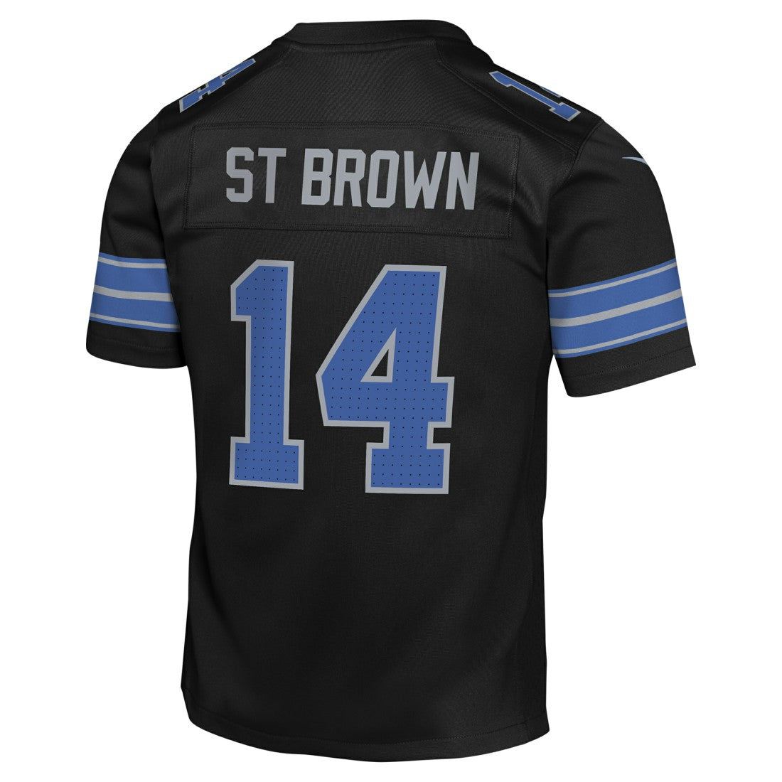 Amon-Ra St. Brown Detroit Lions Youth Game Jersey - Black - Nike