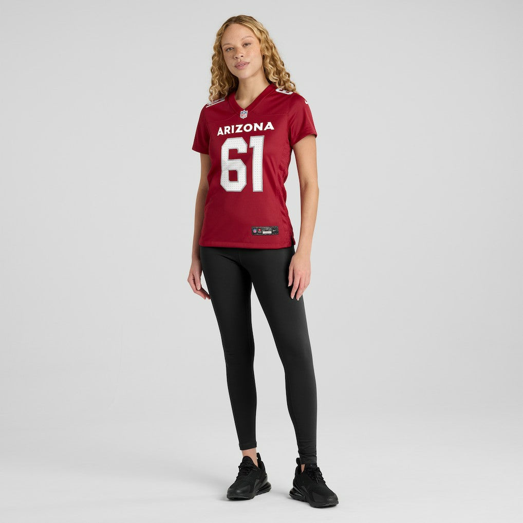 Carter O'Donnell Arizona Cardinals Women's Team Game Jersey - Cardinal - Nike