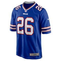 Ty Johnson Buffalo Bills Team Game Jersey - Royal - Nike