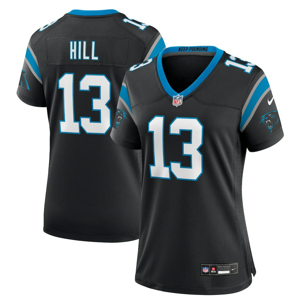 Troy Hill Carolina Panthers Women's Team Game Jersey - Black - Nike