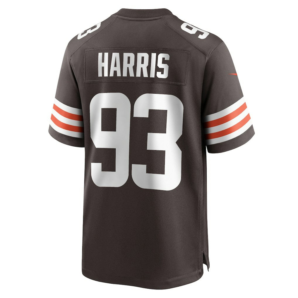 Shelby Harris Cleveland Browns Team Game Jersey - Brown - Nike