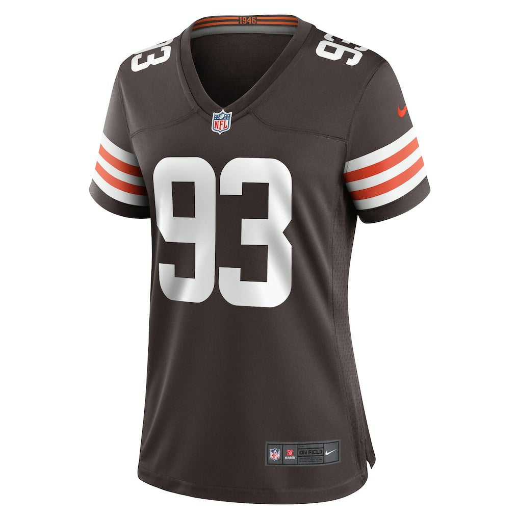 Shelby Harris Cleveland Browns Women's Team Game Jersey - Brown - Nike