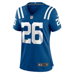 Evan Hull Indianapolis Colts Women's Team Game Jersey - Royal - Nike