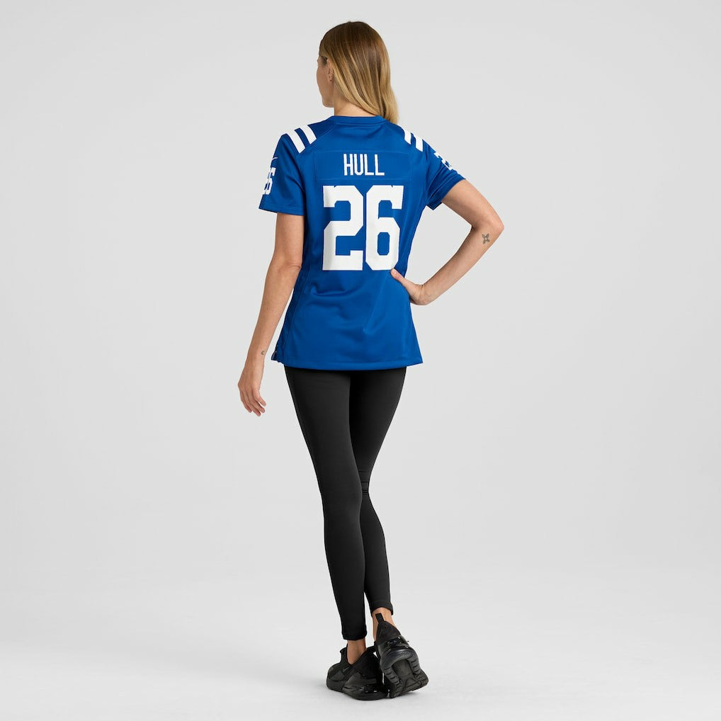 Evan Hull Indianapolis Colts Women's Team Game Jersey - Royal - Nike