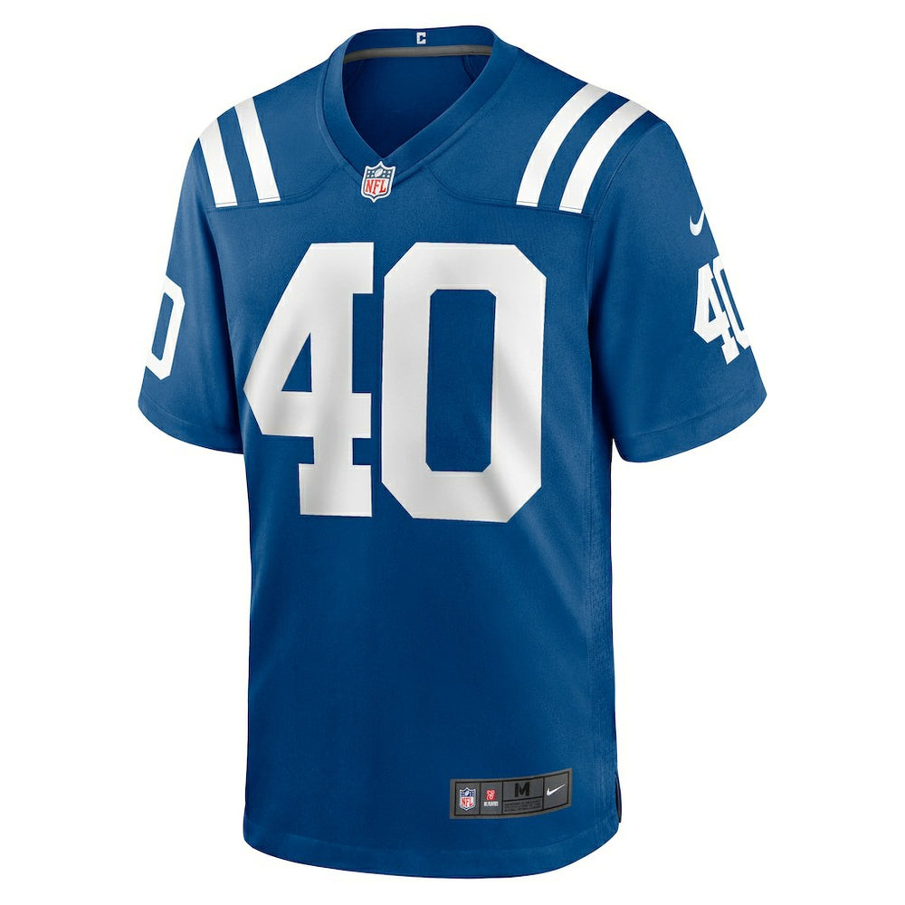 Jaylon Jones Indianapolis Colts Team Game Jersey - Royal - Nike