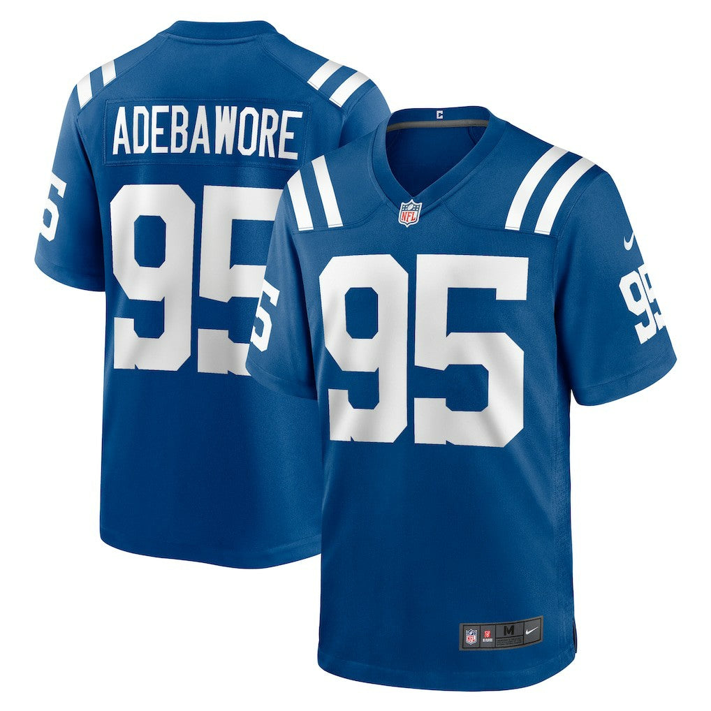 Adetomiwa Adebawore Indianapolis Colts Team Game Jersey - Royal - Nike