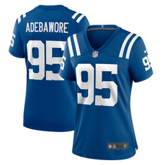 Adetomiwa Adebawore Indianapolis Colts Women's Team Game Jersey - Royal - Nike
