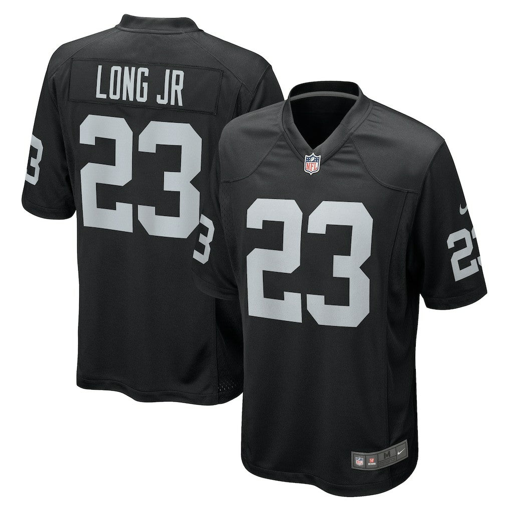 David Long Jr. Las Vegas Raiders Team Game Jersey - Black - Nike
