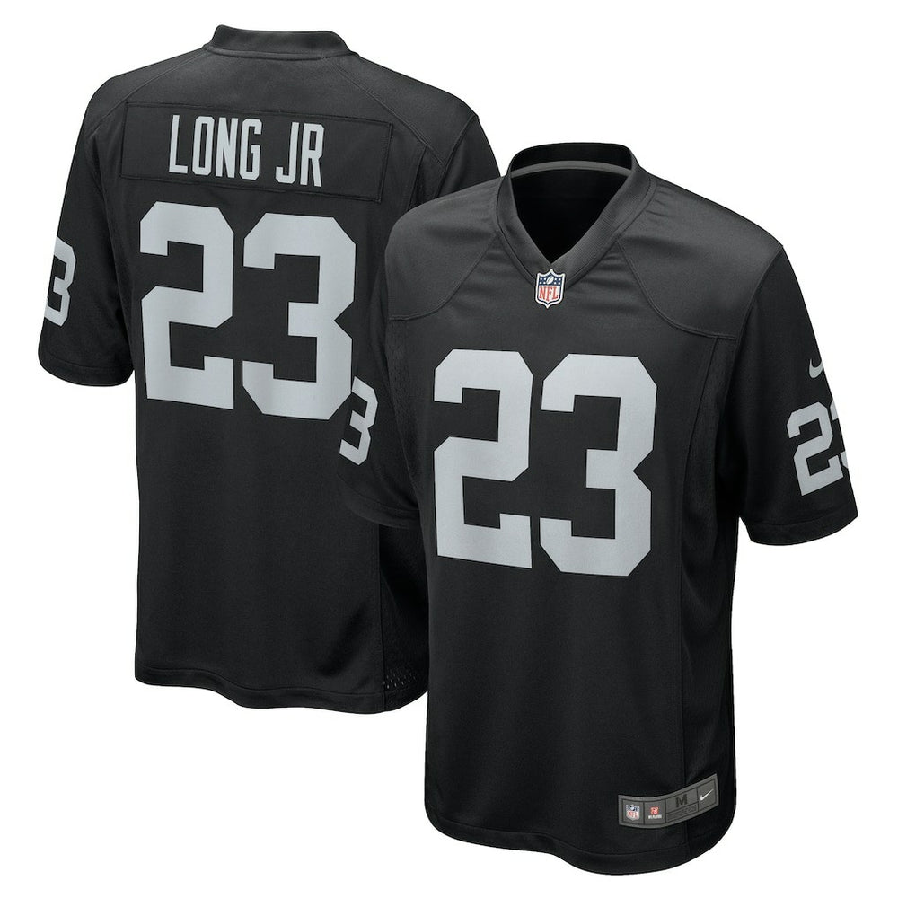 David Long Jr. Las Vegas Raiders Team Game Jersey - Black - Nike