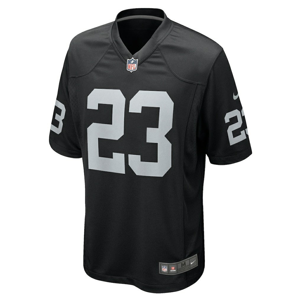David Long Jr. Las Vegas Raiders Team Game Jersey - Black - Nike