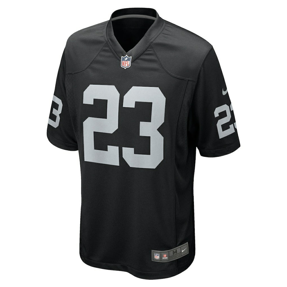 David Long Jr. Las Vegas Raiders Team Game Jersey - Black - Nike
