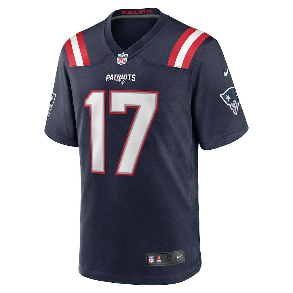 Bryce Baringer New England Patriots Team Game Jersey - Navy - Nike