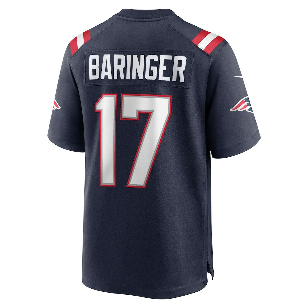 Bryce Baringer New England Patriots Team Game Jersey - Navy - Nike