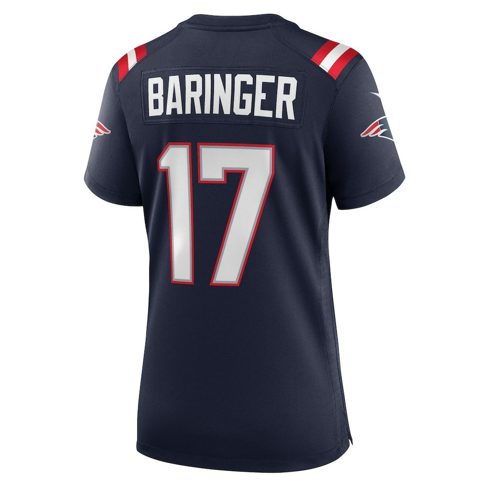 Bryce Baringer New England Patriots Women's Game Jersey - Navy - Nike