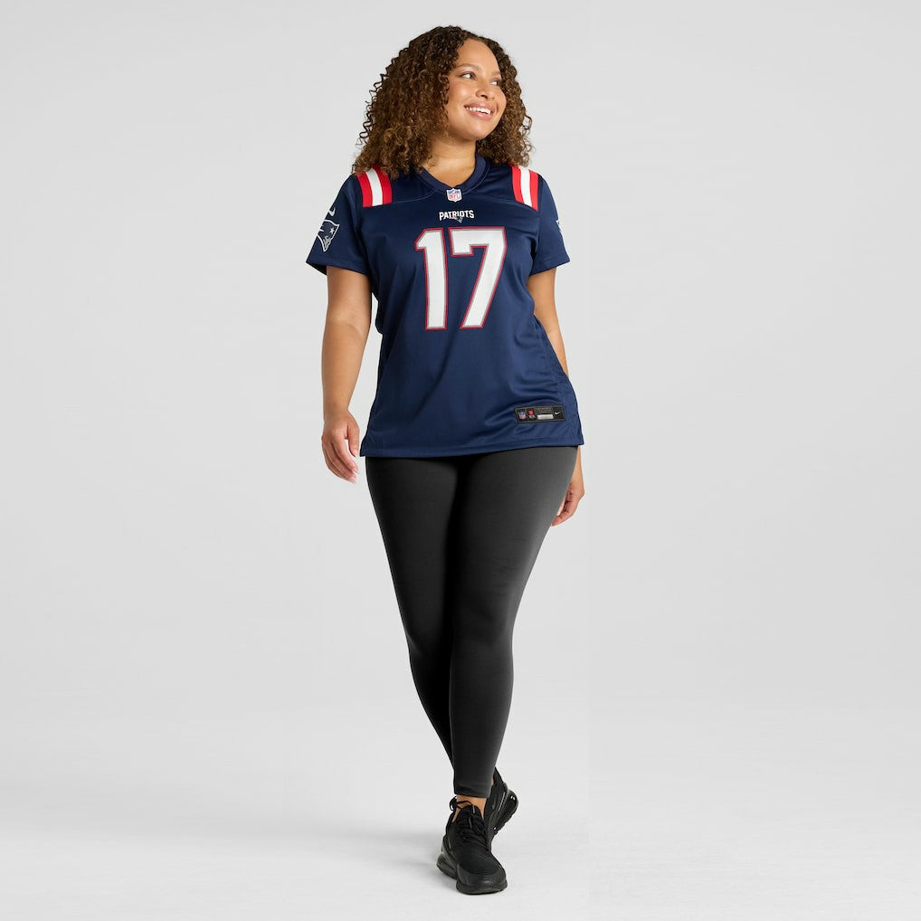 Bryce Baringer New England Patriots Women's Game Jersey - Navy - Nike