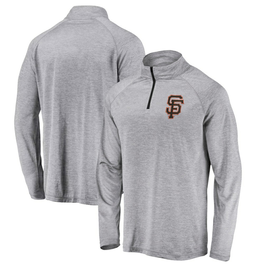 San Francisco Giants Profile Big & Tall Raglan Quarter-Zip Top Online