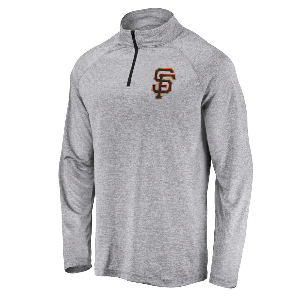 San Francisco Giants Profile Big & Tall Raglan Quarter-Zip Top Online