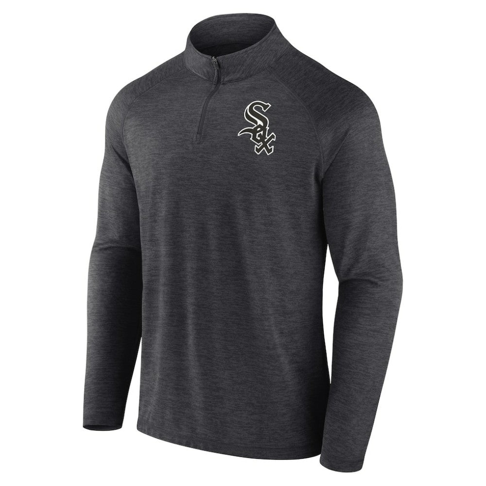 Chicago White Sox Profile Big & Tall Raglan Quarter-Zip Top Online