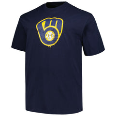 Milwaukee Brewers Profile Big & Tall Primary Logo T-Shirt Discount