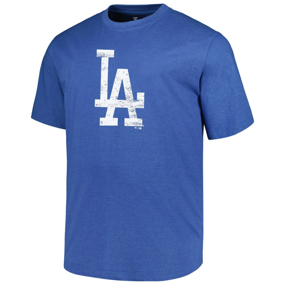 Los Angeles Dodgers Profile Big & Tall Weathered Logo T-Shirt Near Me