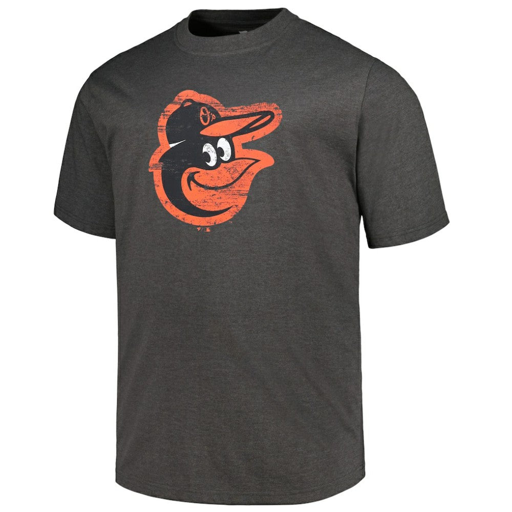 Baltimore Orioles Profile Big & Tall Weathered Logo T-Shirt Sale
