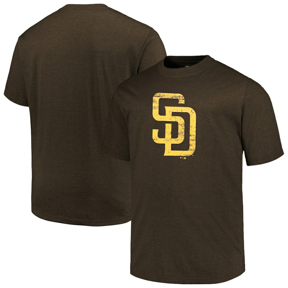 San Diego Padres Profile Big & Tall Weathered Logo T-Shirt Near Me
