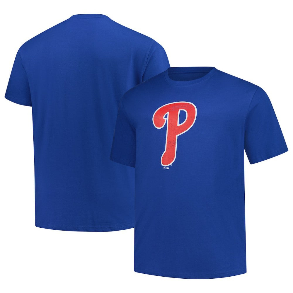 Philadelphia Phillies Profile Big & Tall Weathered Logo T-Shirt for sale