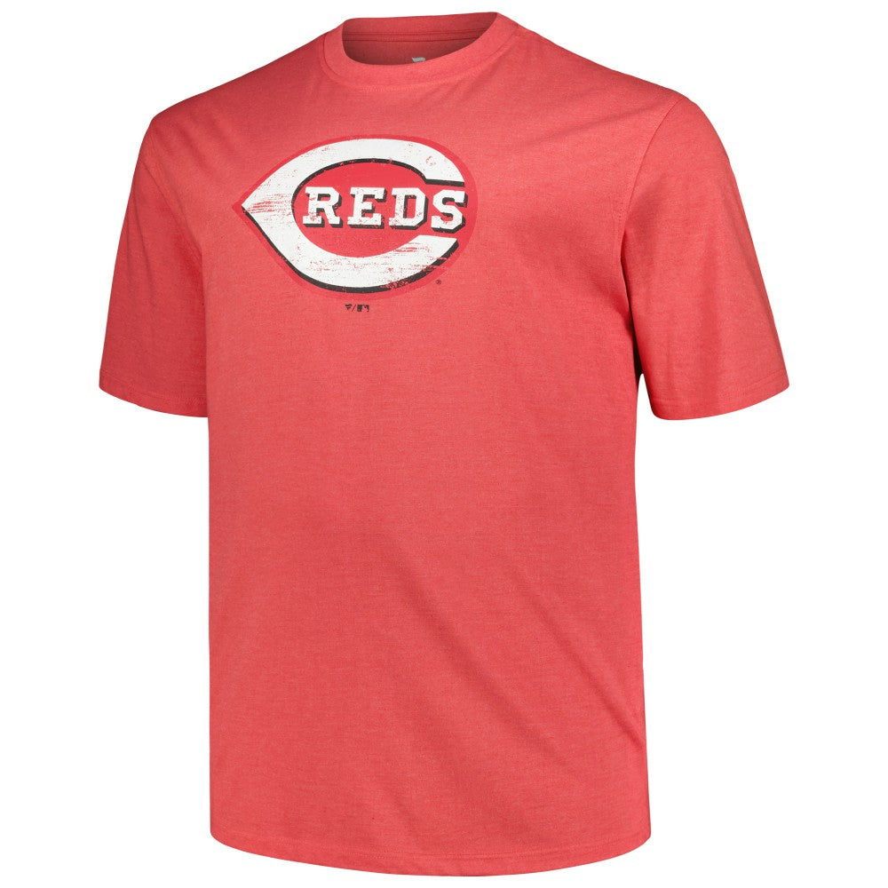 Cincinnati Reds Profile Big & Tall Weathered Logo T-Shirt Sale
